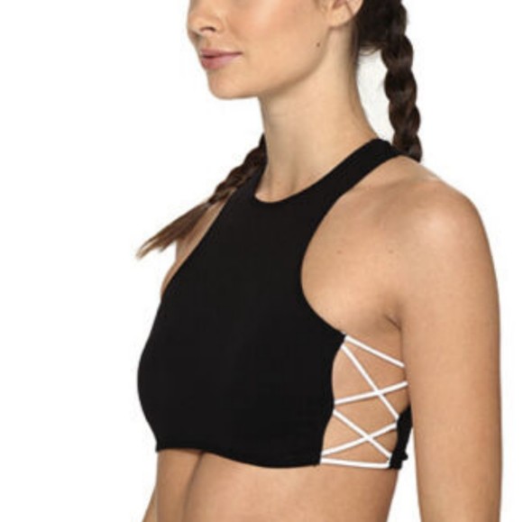 Free People Side Cross Racerback Bra medium/large - Picture 6 of 6